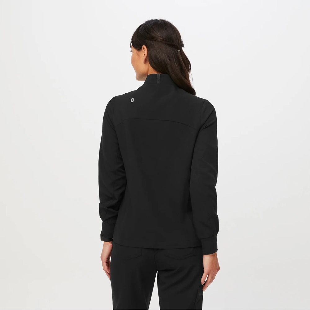 Figs Black Scrub Jacket - Picture 2 of 6